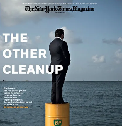 New York Times Magazine – The Other Clean Up